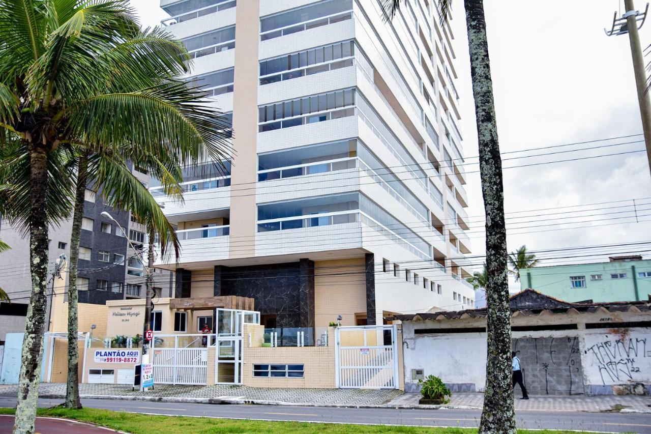 Apto c Wi-Fi a beira-mar na Praia Jardim Real SP Praia Grande (Santos) Exterior foto